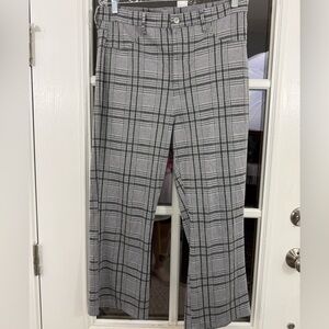 American Eagle Pants Womens Gray Plaid. Size 14